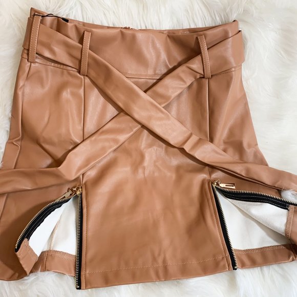 Women's Sexy Elegant PU Leather Pencil Mini - Picture 5 of 9